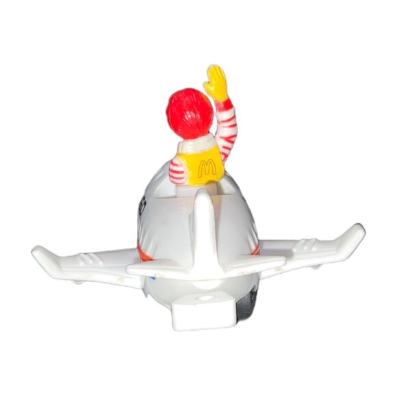 United Airlines McDonalds 1993 Ronald McDonald Airplane Toy Collectible - Picture 2 of 7